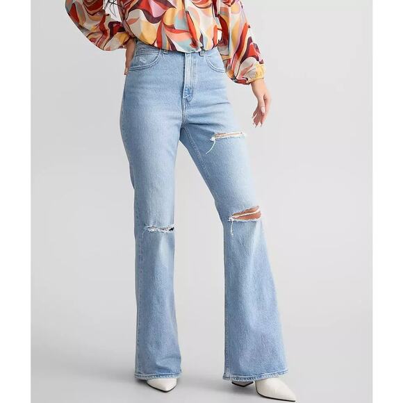 Levi's Denim - LEVI'S PREMIUM 70's High Rise Flare Jeans You and I Light Wash Sz 30 {3P27}